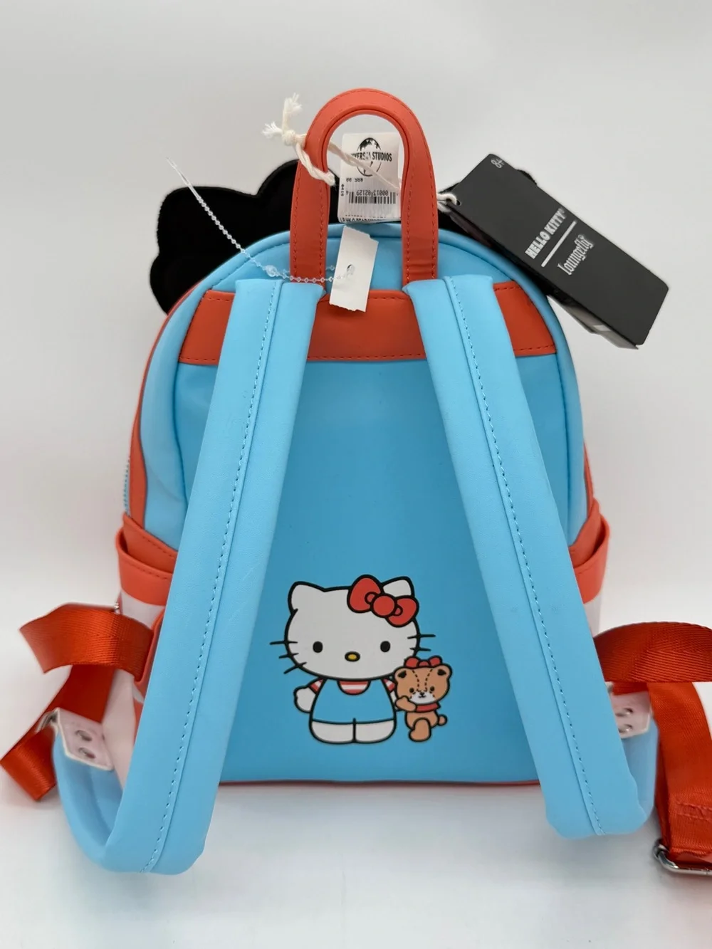 Loungefly Hello Kitty & Tiny Chum Teddy Bear Sherpa Appliqué Backpack NWT
